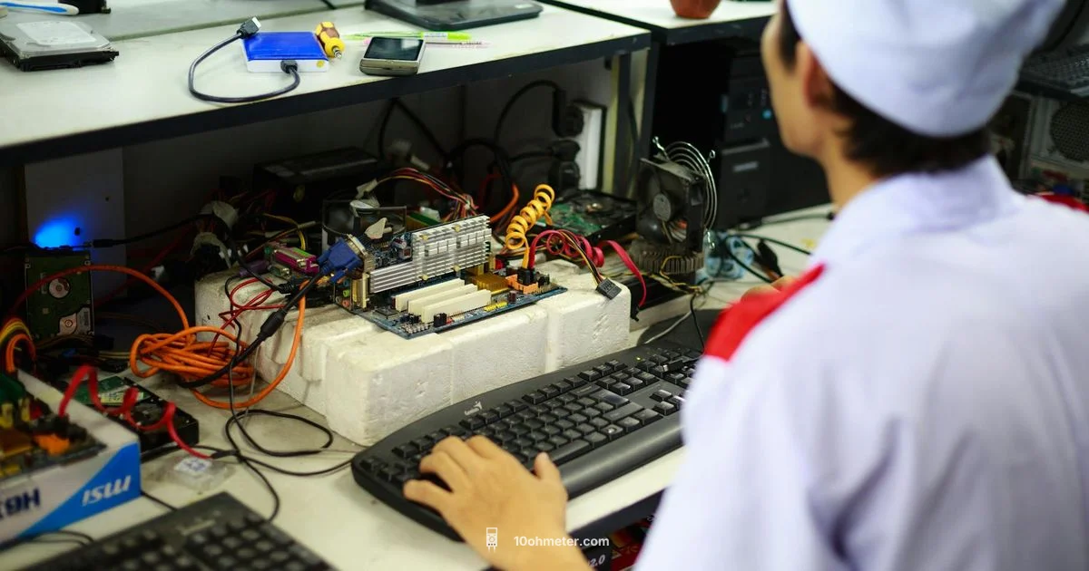 Multimeter vs Continuity Tester - 10ohmeter