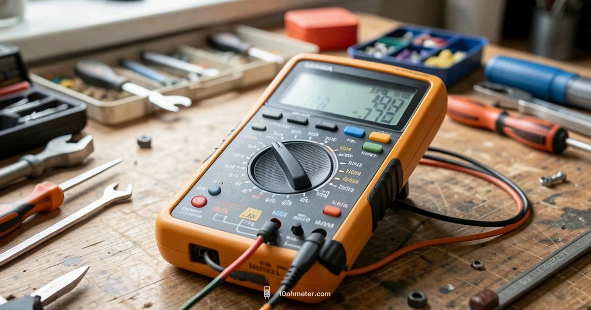Sanwa Multimeter Guide - 10ohmeter