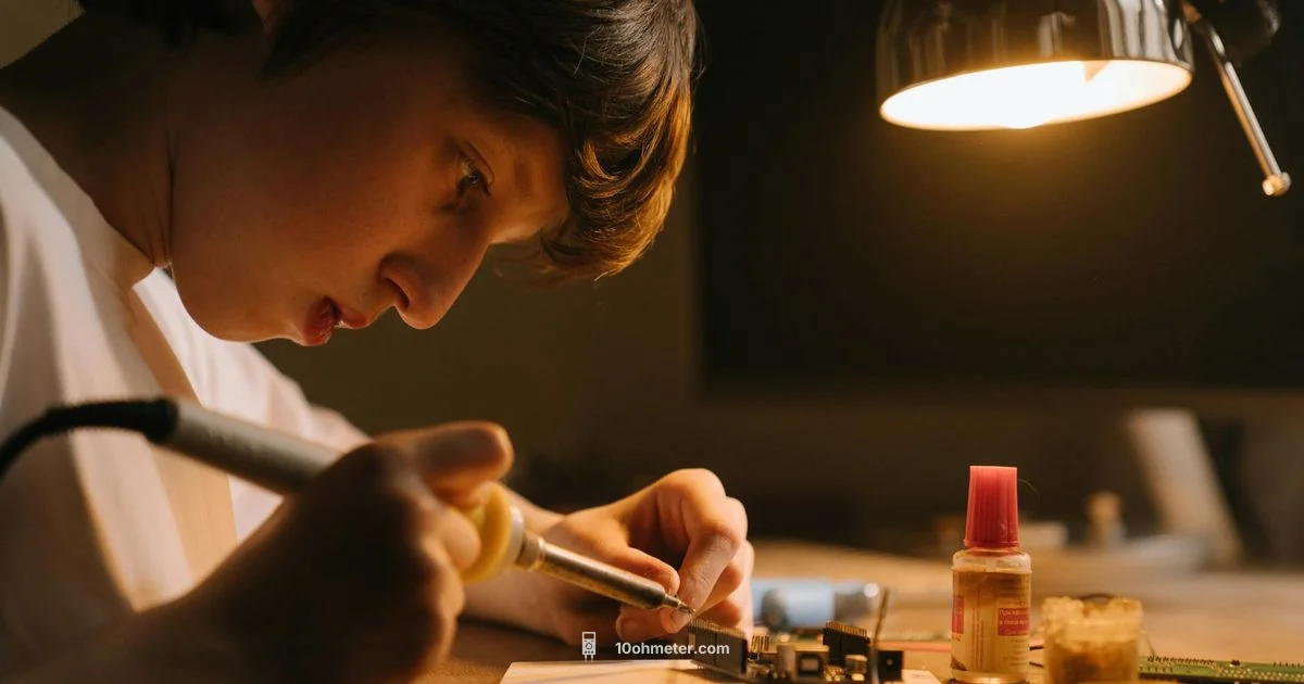 Read a Multimeter - 10ohmeter