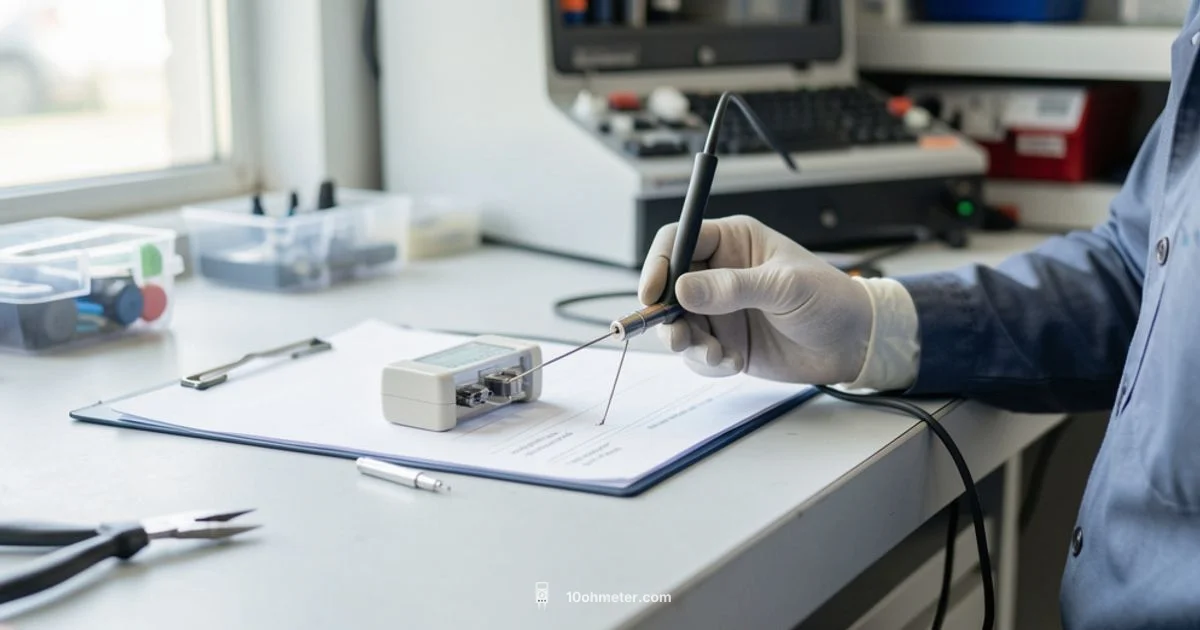 Thermistor Test Lab - 10ohmeter