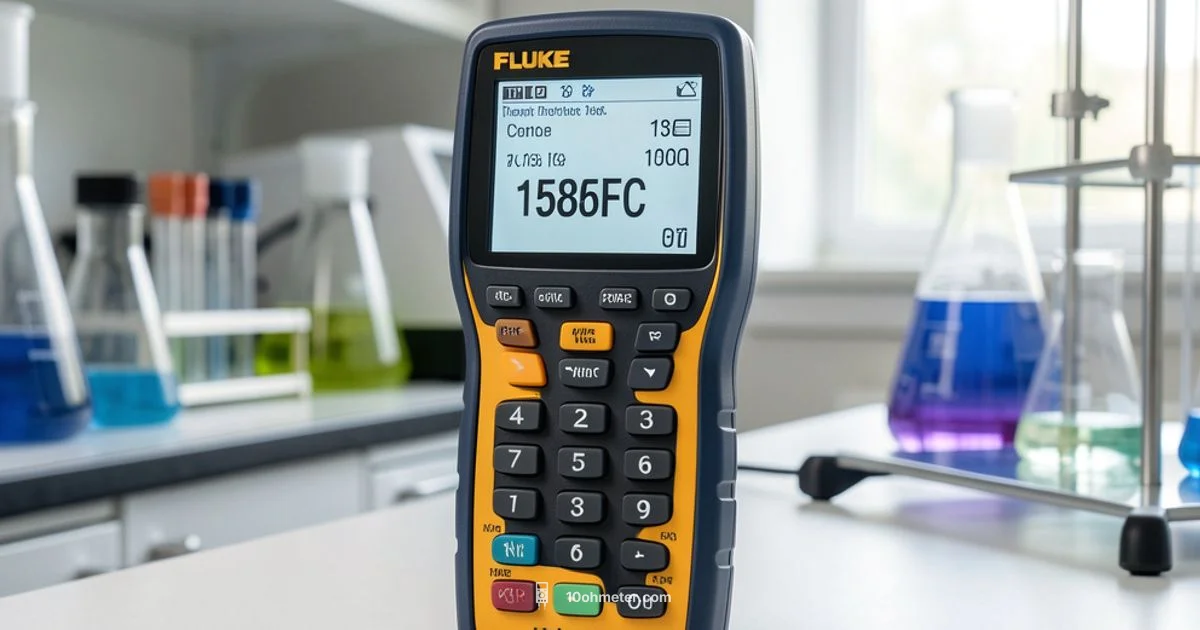 Fluke 1587FC Overview - 10ohmeter