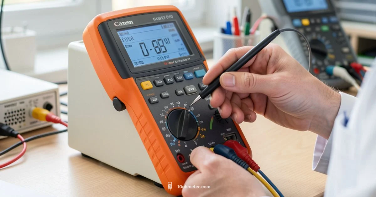 Multimeter Calibration - 10ohmeter