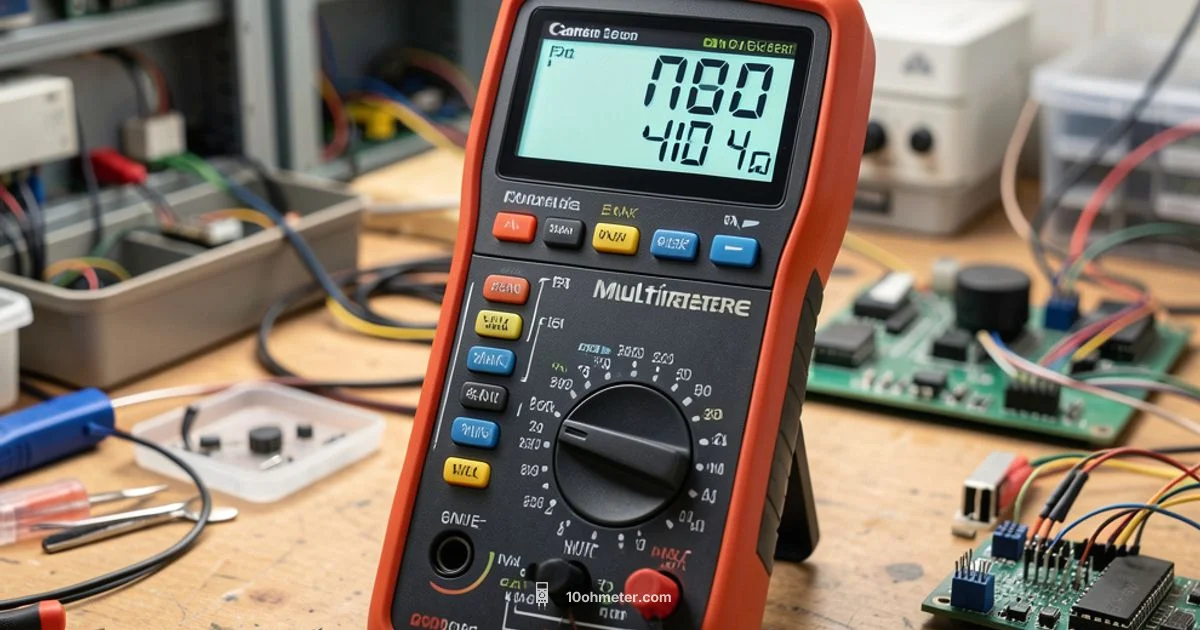 Multimeter Readings - 10ohmeter