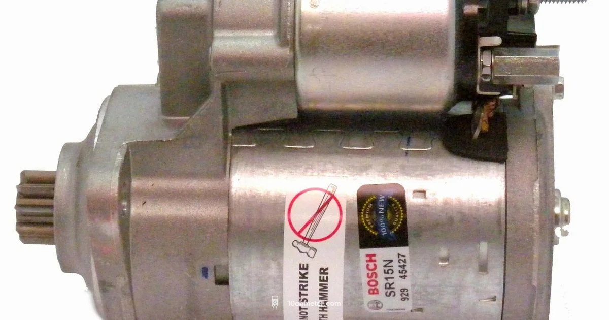 Starter Motor Test - 10ohmeter