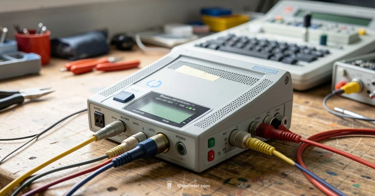 HP 34401A Guide - 10ohmeter