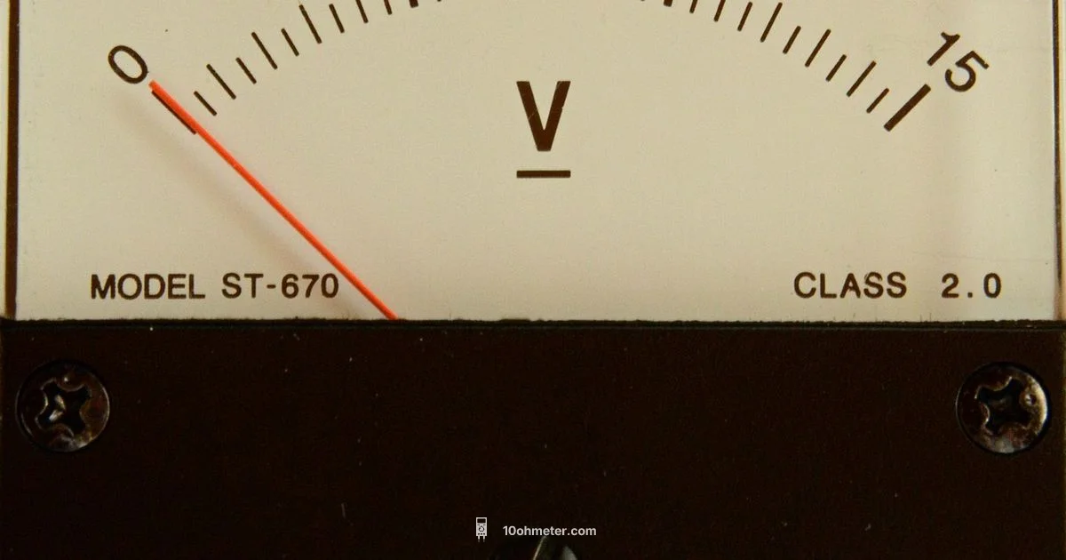 Voltage Measurement Guide - 10ohmeter