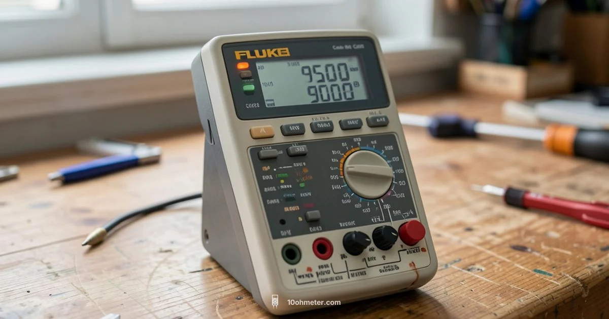 Fluke 9500B Review - 10ohmeter