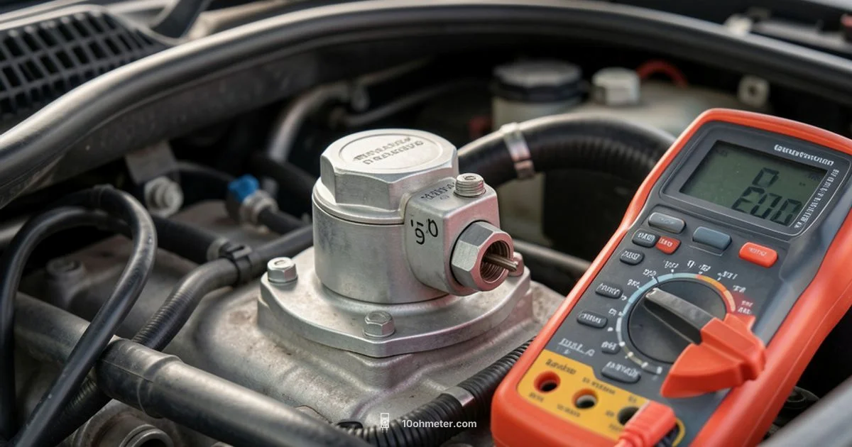 Pressure Switch Test - 10ohmeter