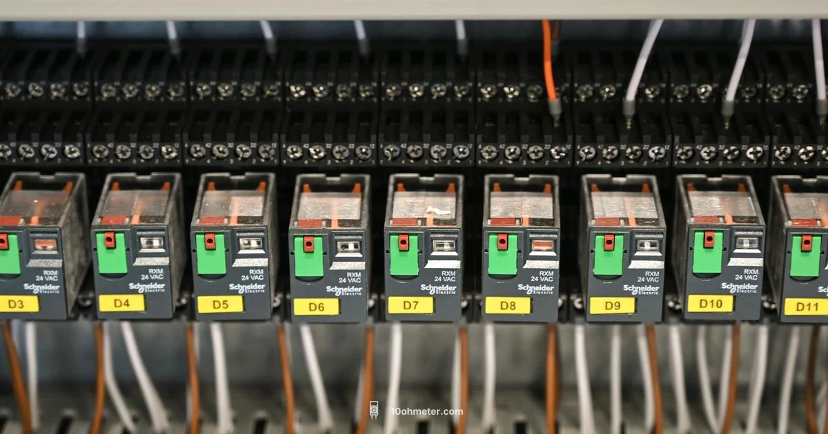Relay Test Setup - 10ohmeter
