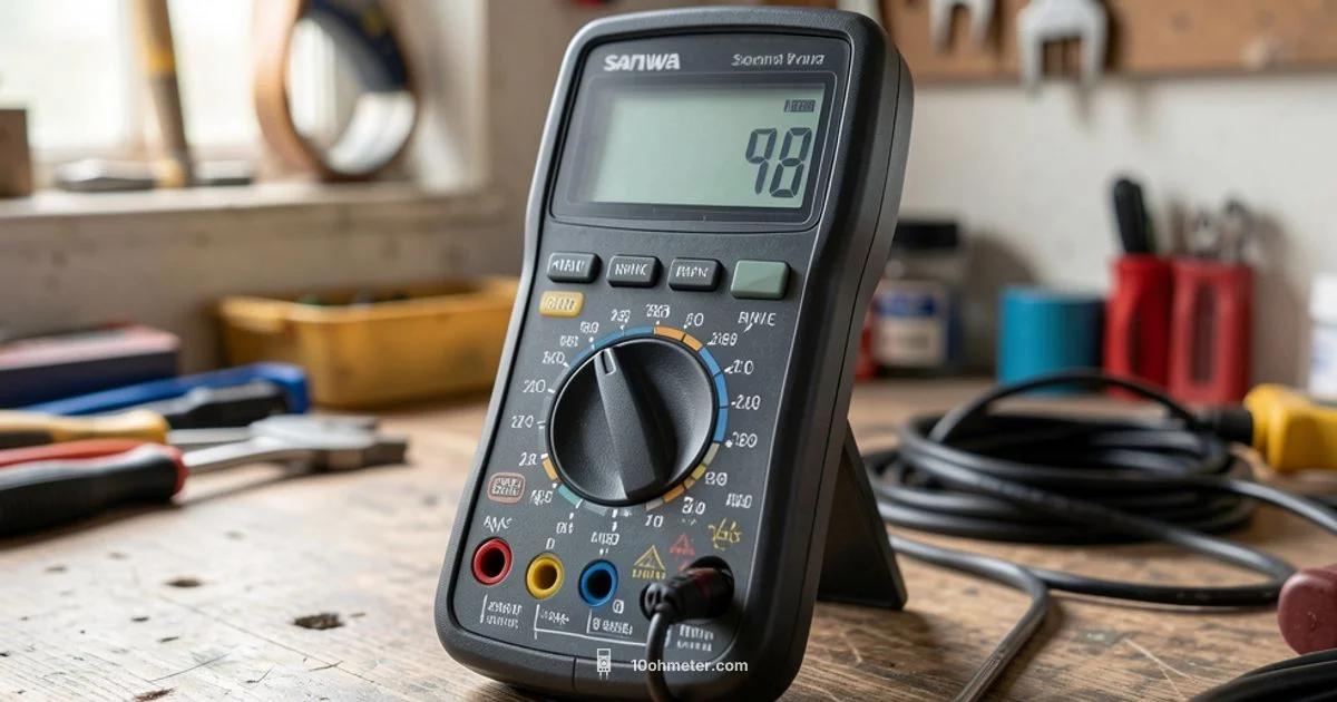 Precise Readings with SANWA - 10ohmeter