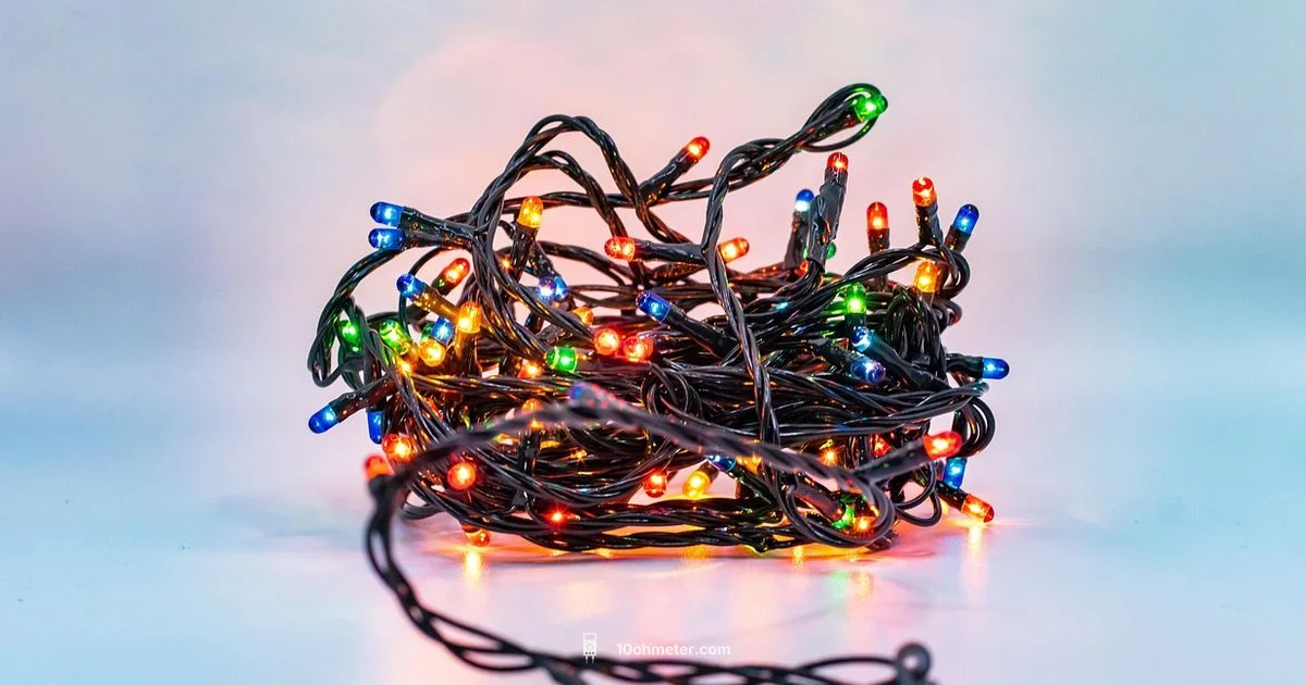 Test Xmas Lights Safely - 10ohmeter