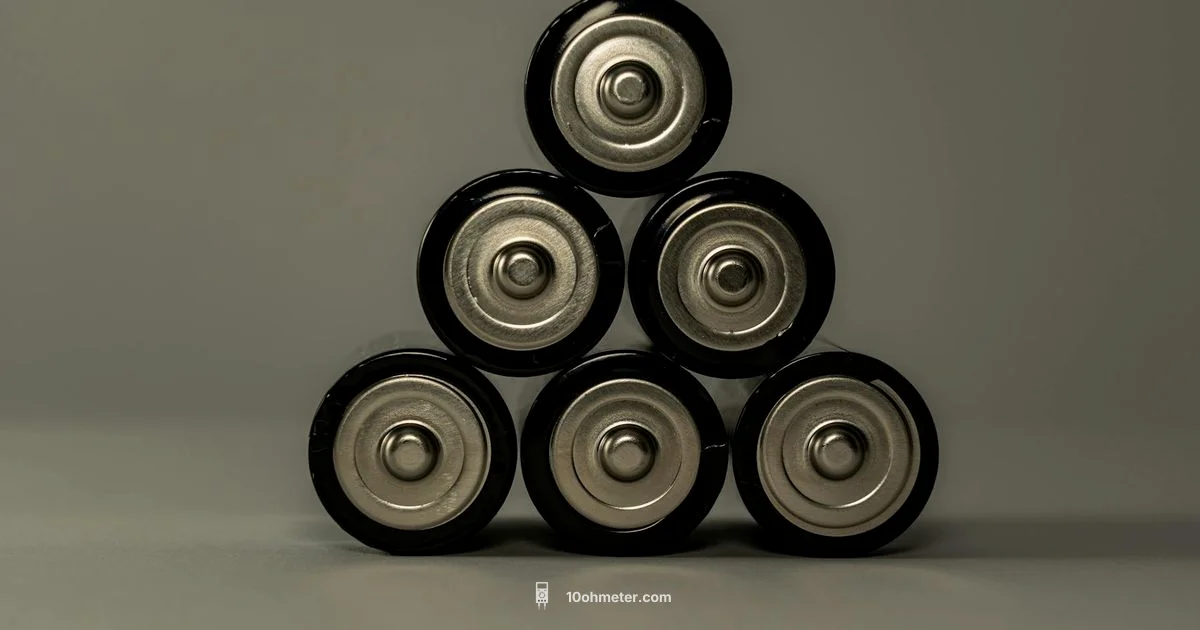 AAA Battery Test - 10ohmeter