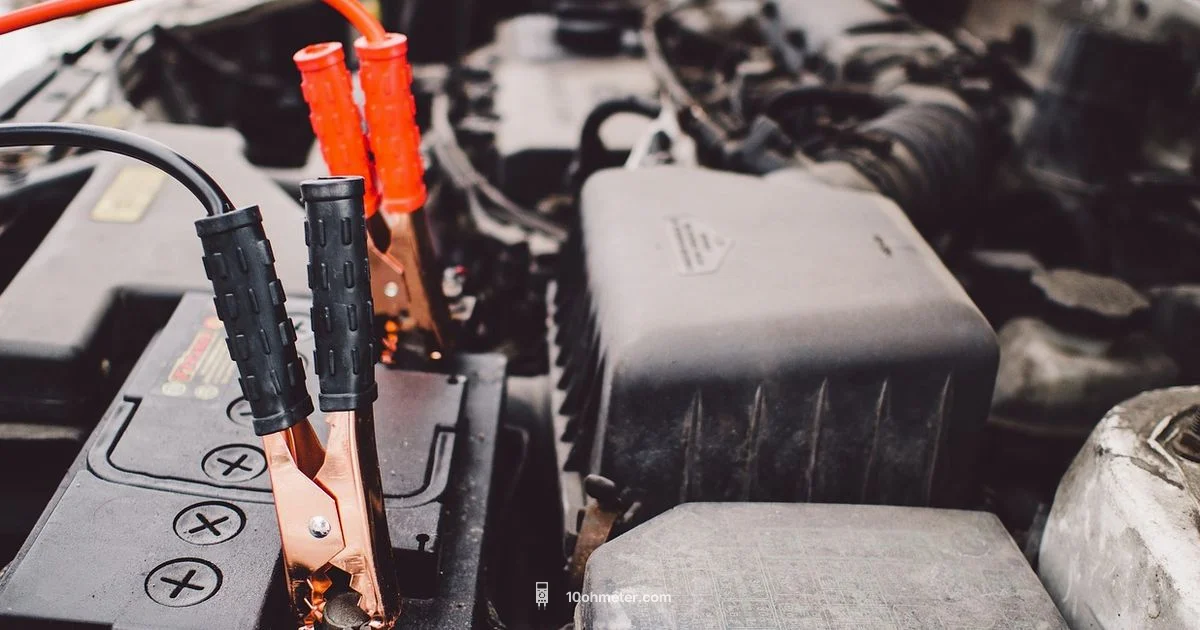 Car Battery Test - 10ohmeter