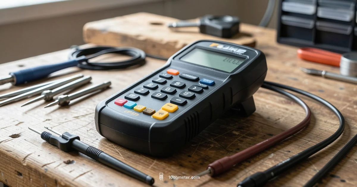 Fluke 17B+ Overview - 10ohmeter