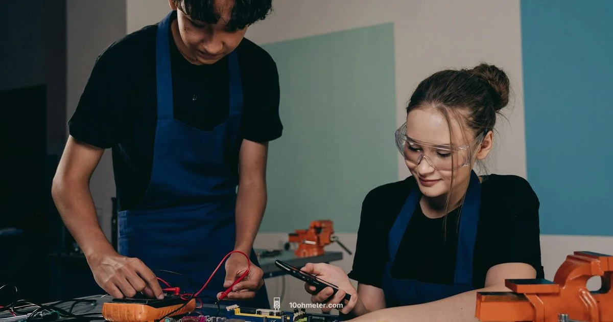 Check Current with Multimeter - 10ohmeter