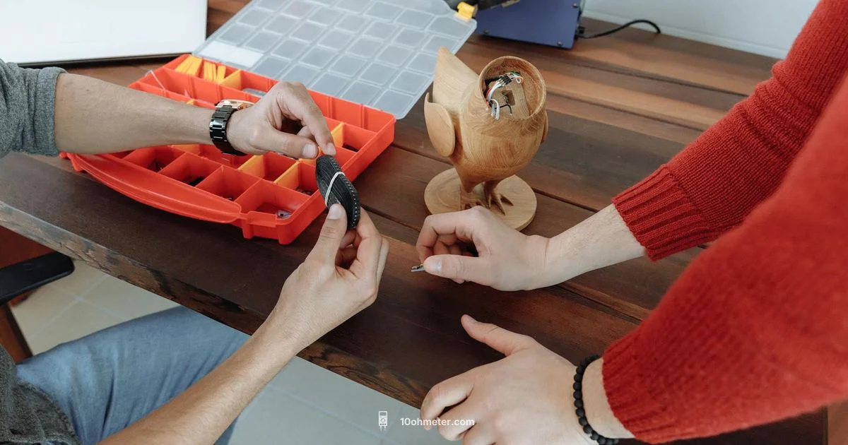 Scope vs Meter - 10ohmeter