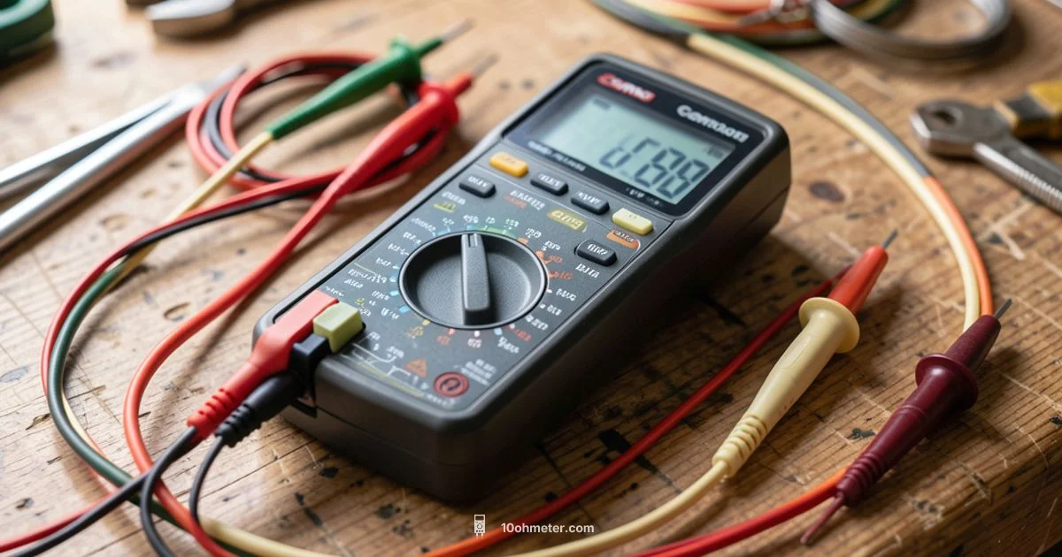 Auto Range Multimeter - 10ohmeter