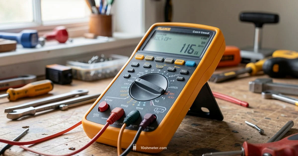 Fluke 115 Guide - 10ohmeter