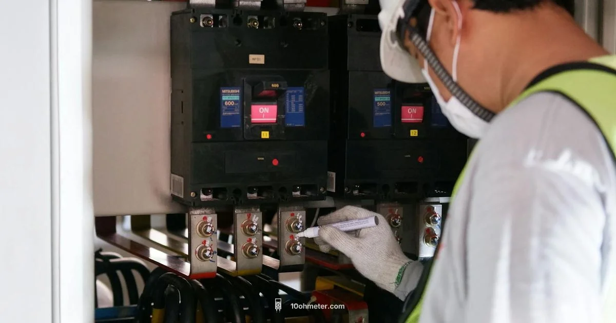 DC Voltage Check - 10ohmeter