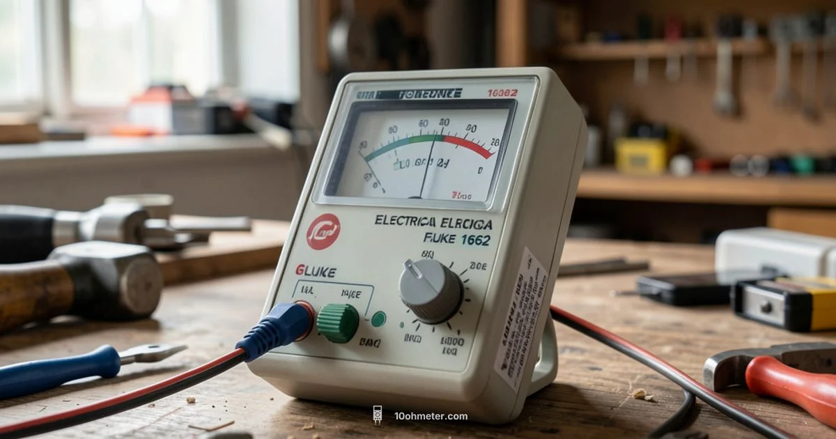 Fluke 1662 Overview - 10ohmeter