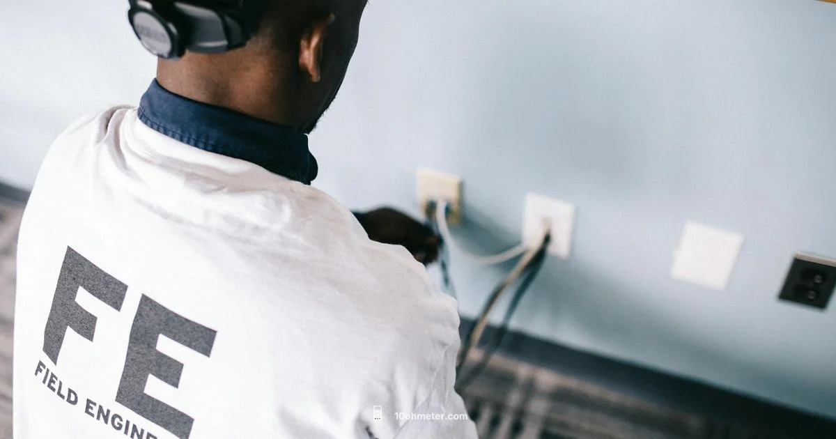 AC Capacitor Check - 10ohmeter