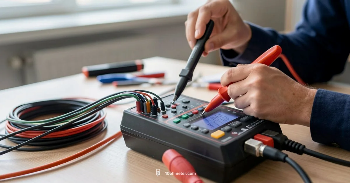 Wire Continuity Check - 10ohmeter
