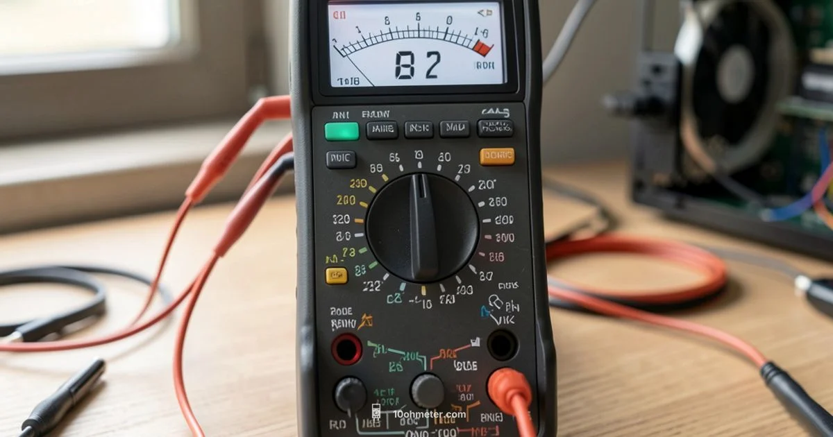 Check Resistance with a Multimeter - 10ohmeter